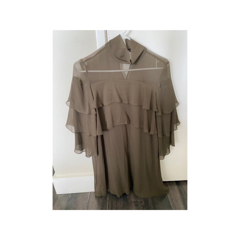 Zara High Neck Dress